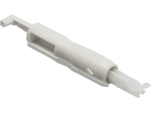 Accesorio de costura - Alfa Enhebrador de agujas, 7.3 cm, Manual, Universal, Blanco