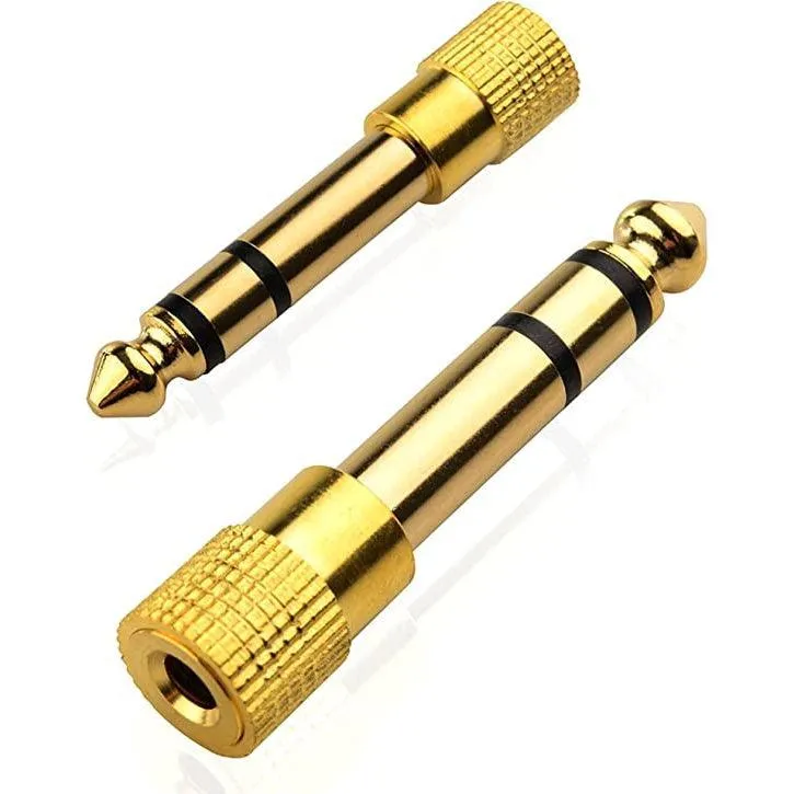 Adapter Stereo Jack (6.35 mm) Plug - Stereo Socket (3.5mm)