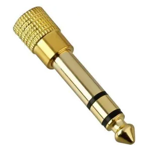Adapter Stereo Jack (6.35 mm) Plug - Stereo Socket (3.5mm)