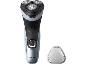 Afeitadora - Philips X3053/00, Hasta 45 min, Cuchillas PowerCut, En seco y en húmedo, Negro