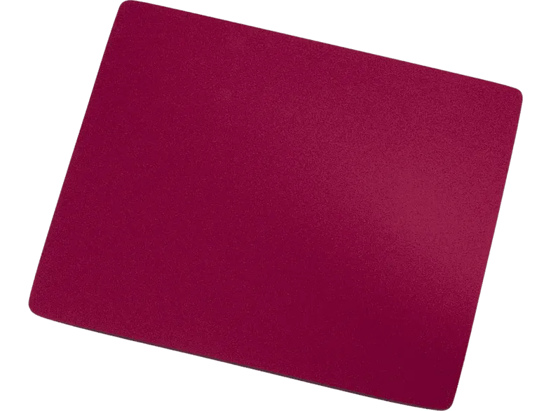 Alfombrilla ratón - Hama 00054172, Material jersey, Para ratones ópticos, Rojo vinilo