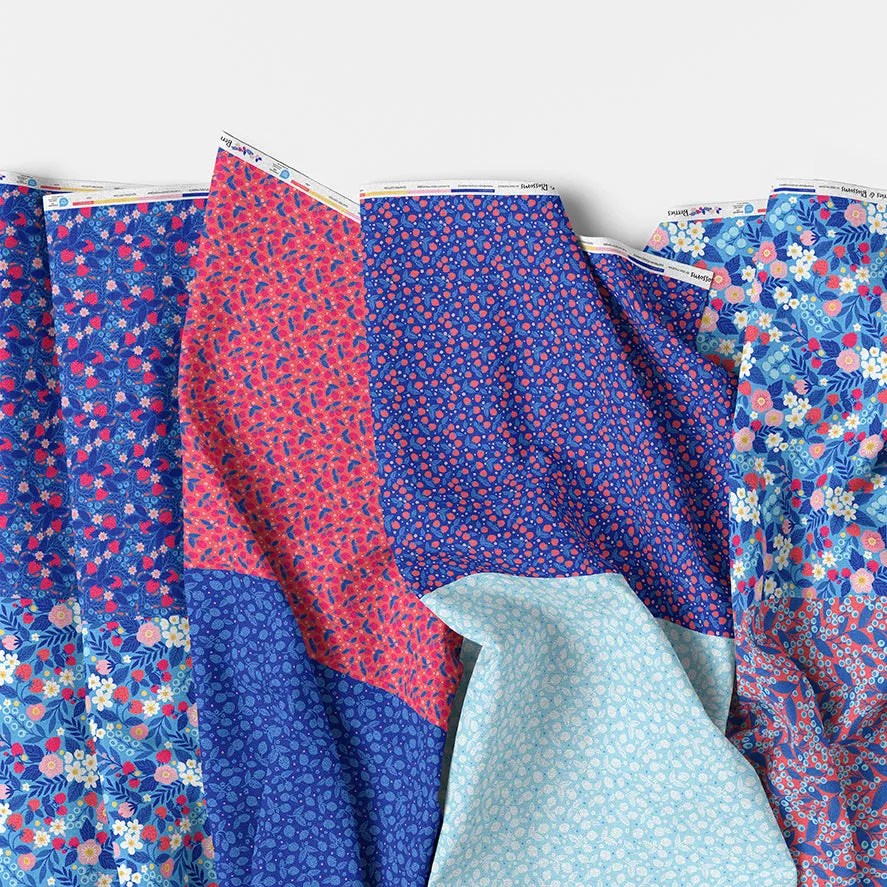 Berries & Blossoms - Flat Fat Stack 8 PC