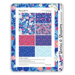 Berries & Blossoms - Flat Fat Stack 8 PC
