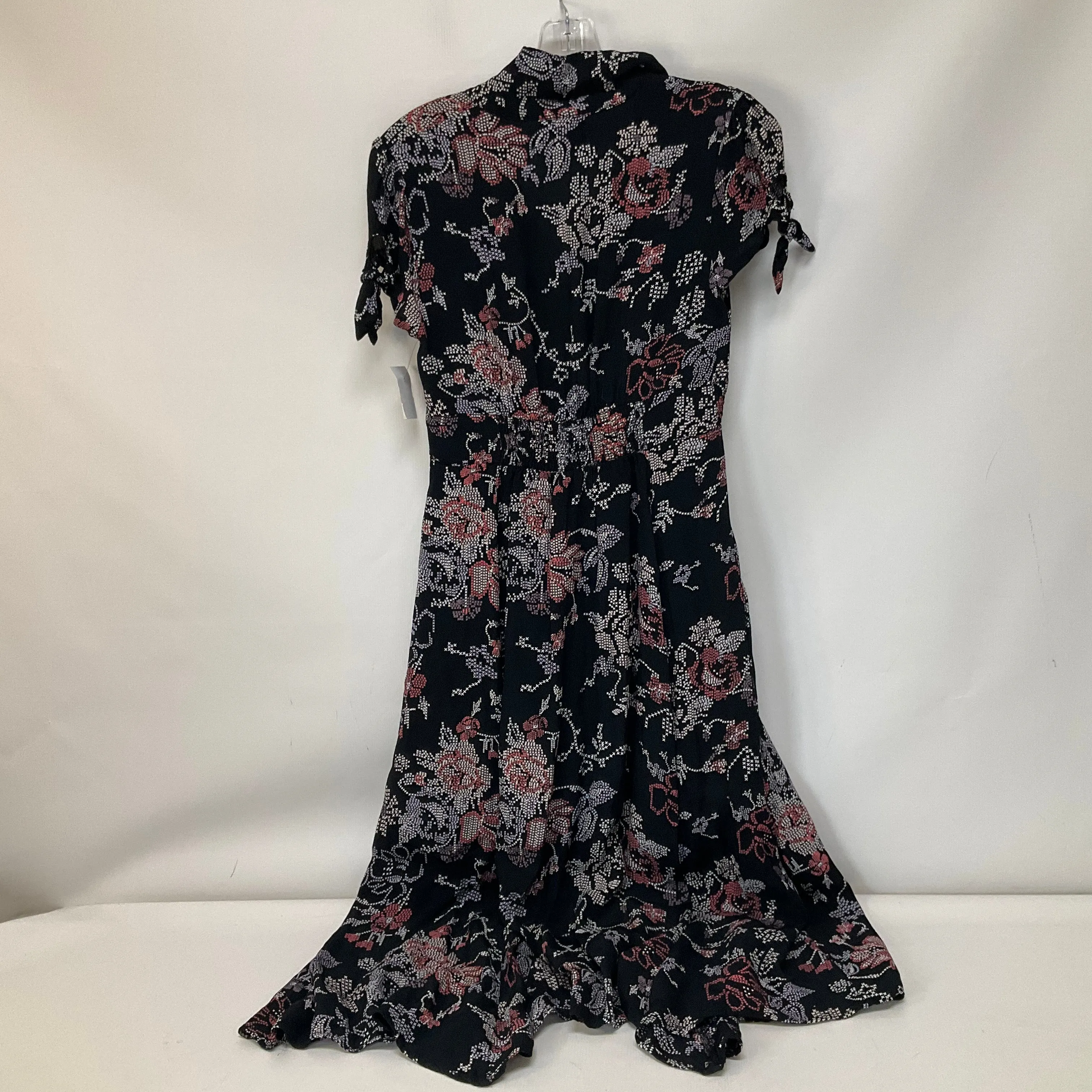 Black Dress Casual Maxi Urban Outfitters, Size S