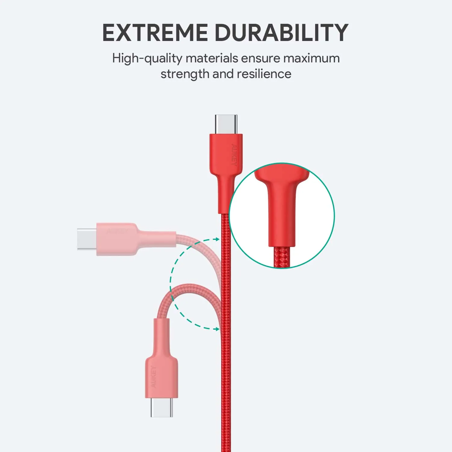 CB-CD45 60W PD 0.9m USB-C to USB-C Cable USB 2.0