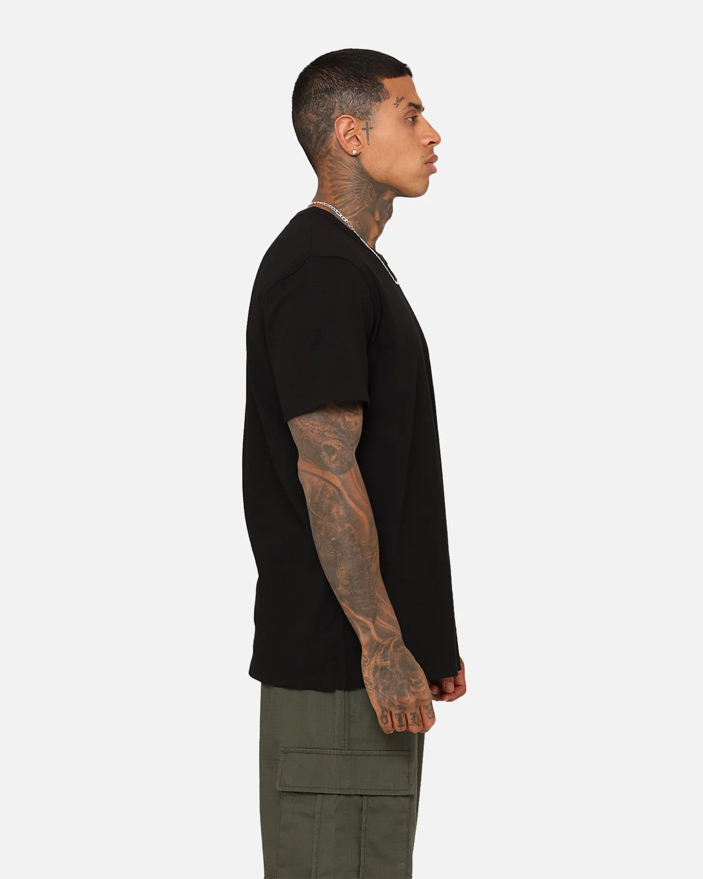 Champion Heritage Small C T-Shirt Black