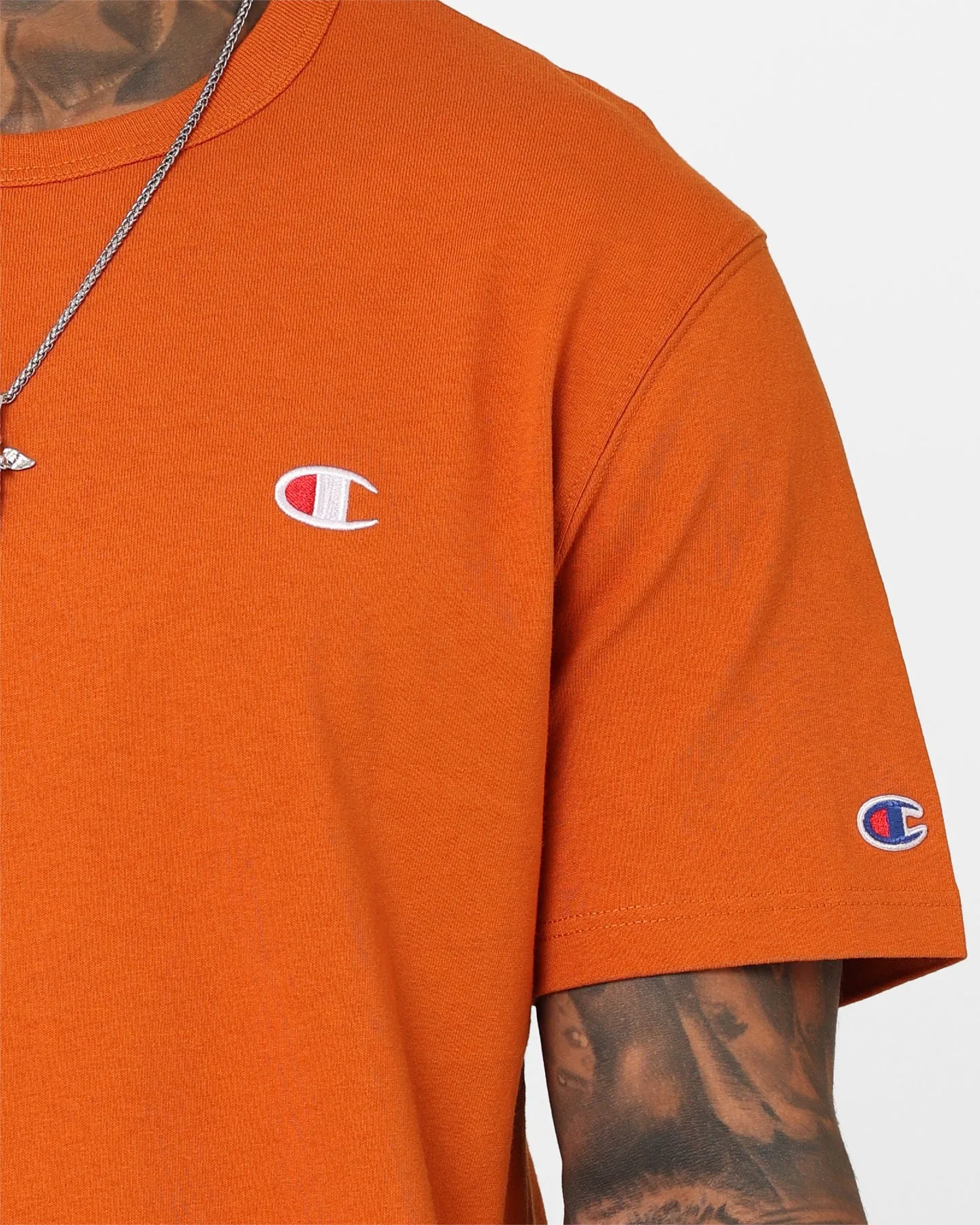 Champion Heritage Small C T-Shirt Cinnamon Haze