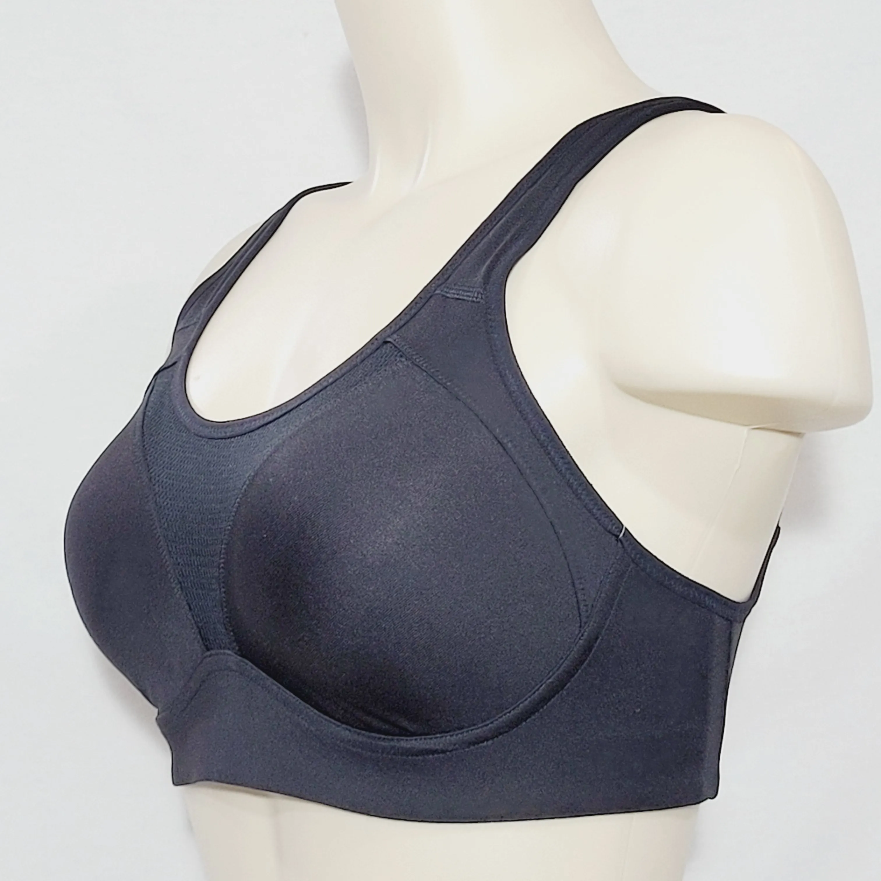 Champion N9630 High Support Duo Dry Wire Free Convertible Sports Bra 34C Black