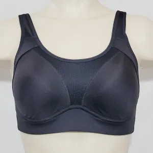 Champion N9630 High Support Duo Dry Wire Free Convertible Sports Bra 34C Black
