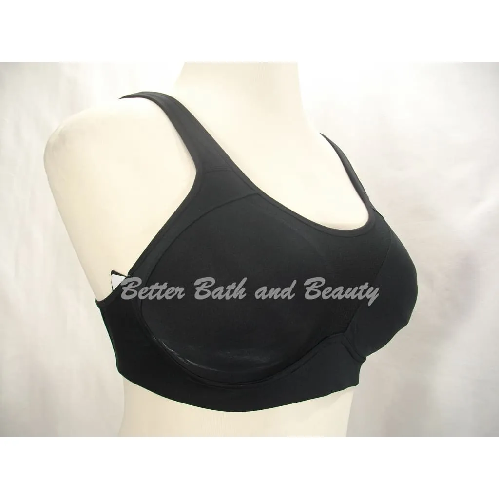 Champion N9630 High Support Duo Dry Wire Free Convertible Sports Bra 34C Black