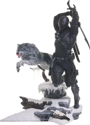 Diamond Toys - G.I. Joe Gallery Snake Eyes (with Timber) PVC Diorama (84239) LOW STOCK