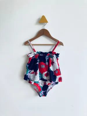 Floral Swimsuit // 4Y
