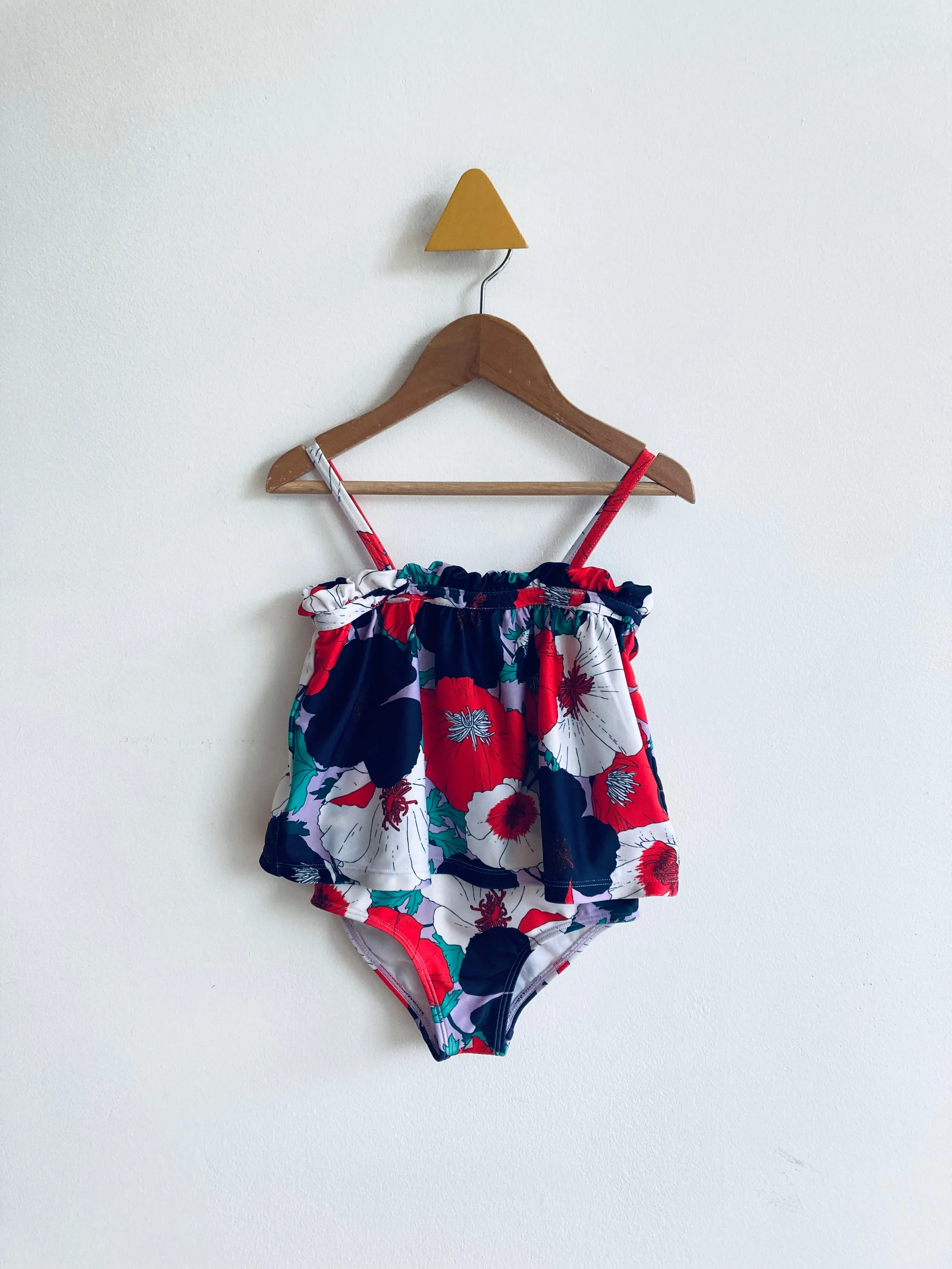 Floral Swimsuit // 4Y