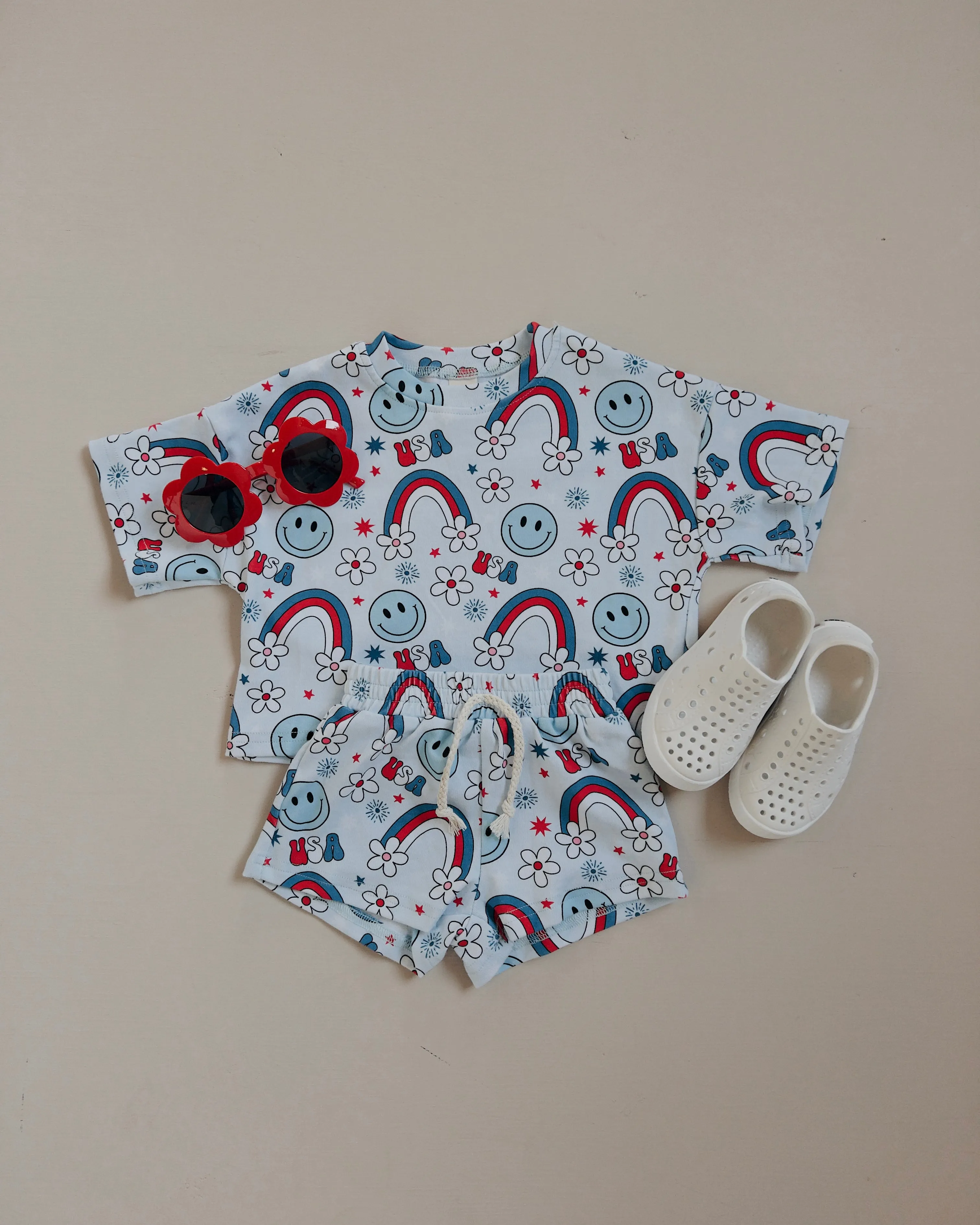 Shorts Set | Little Miss USA