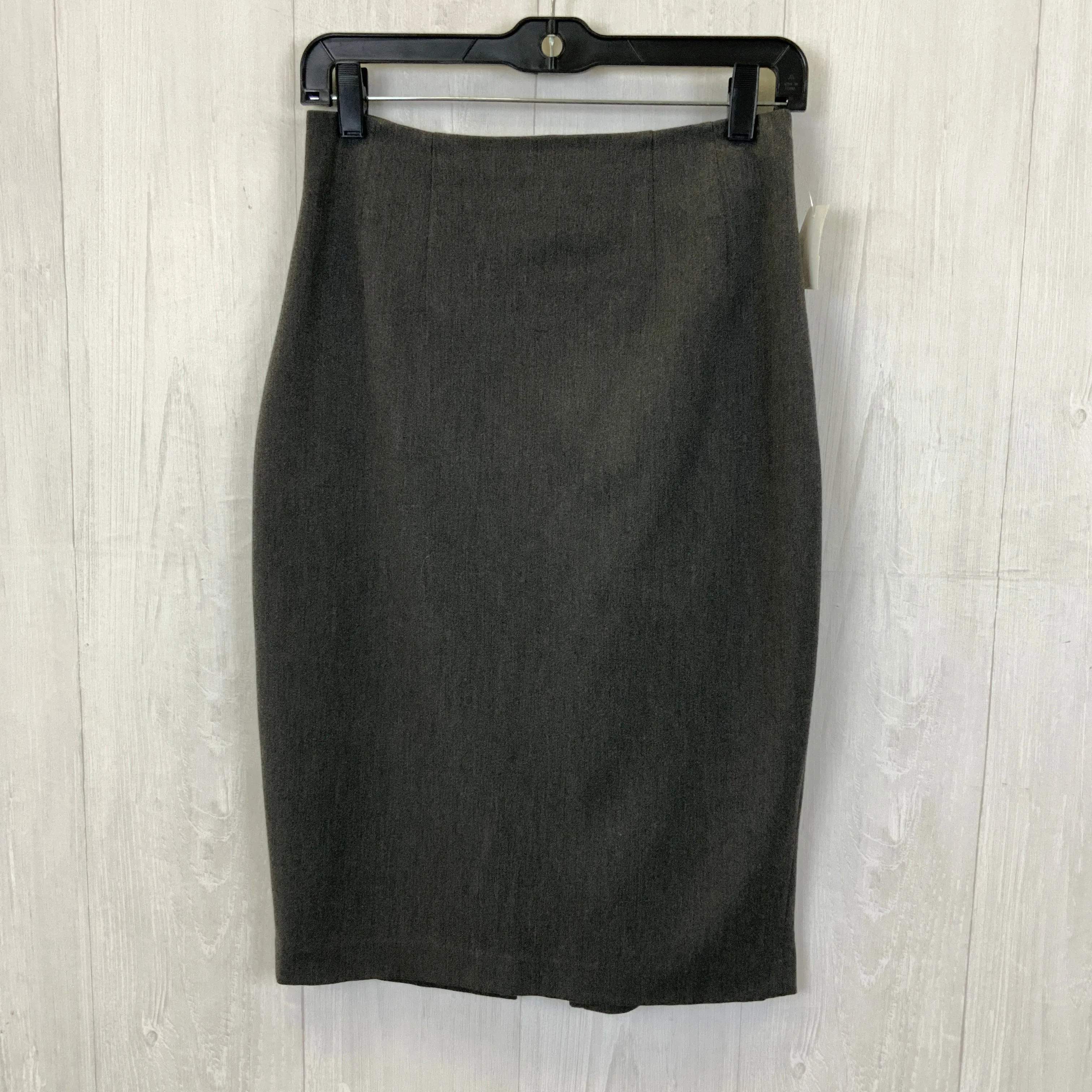 Skirt Midi By Express In Grey, Size: Xs