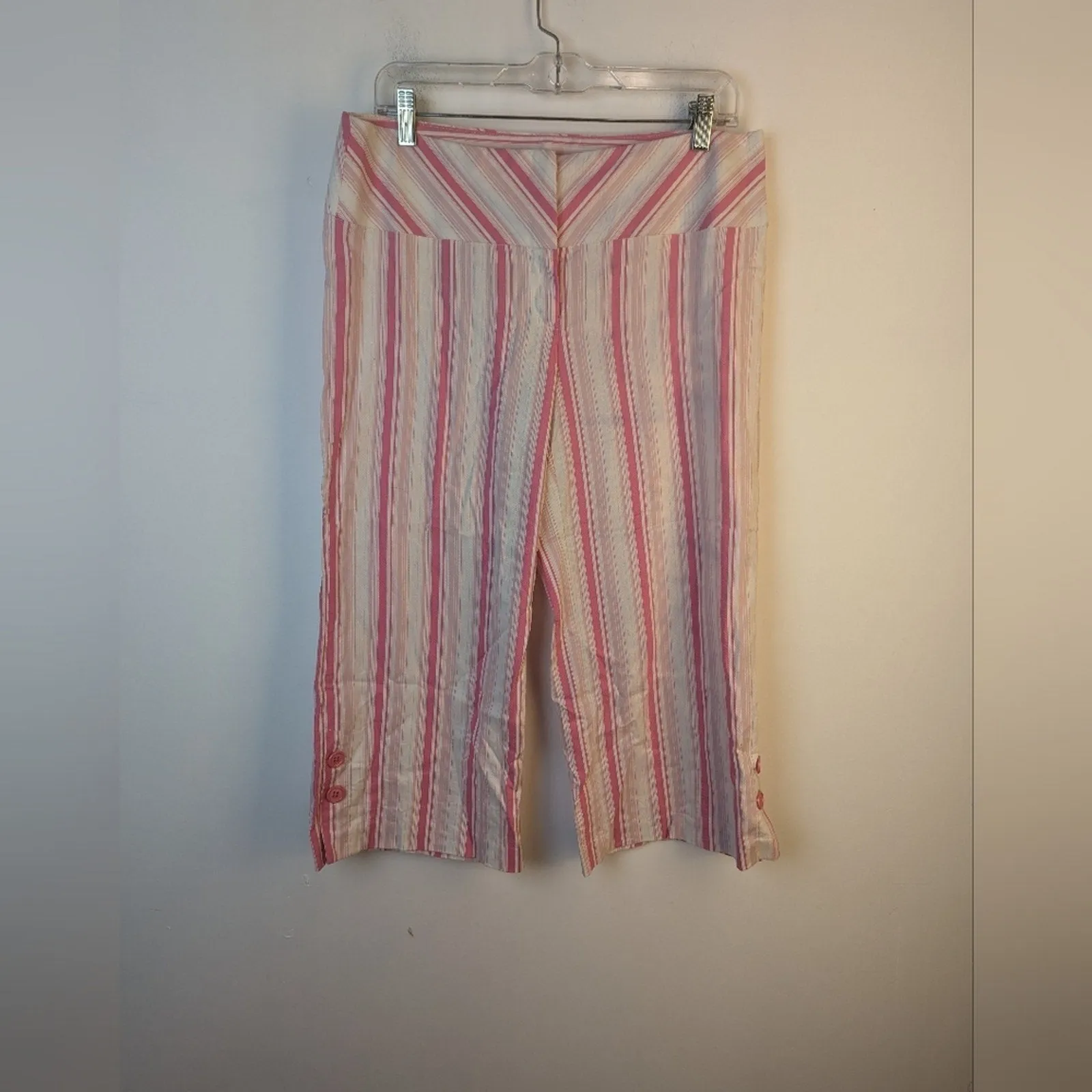 Striped Wide Leg Pants / 11