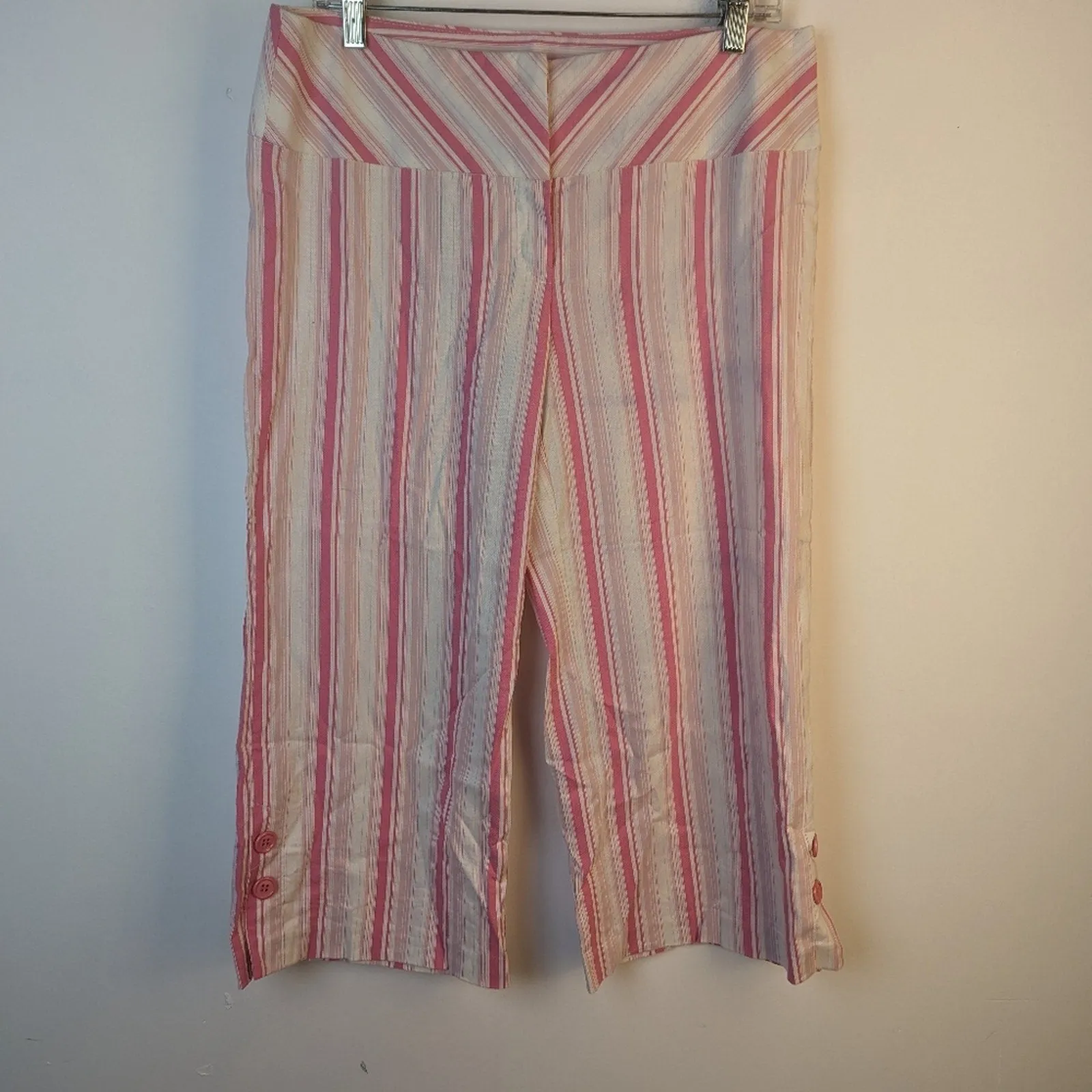 Striped Wide Leg Pants / 11