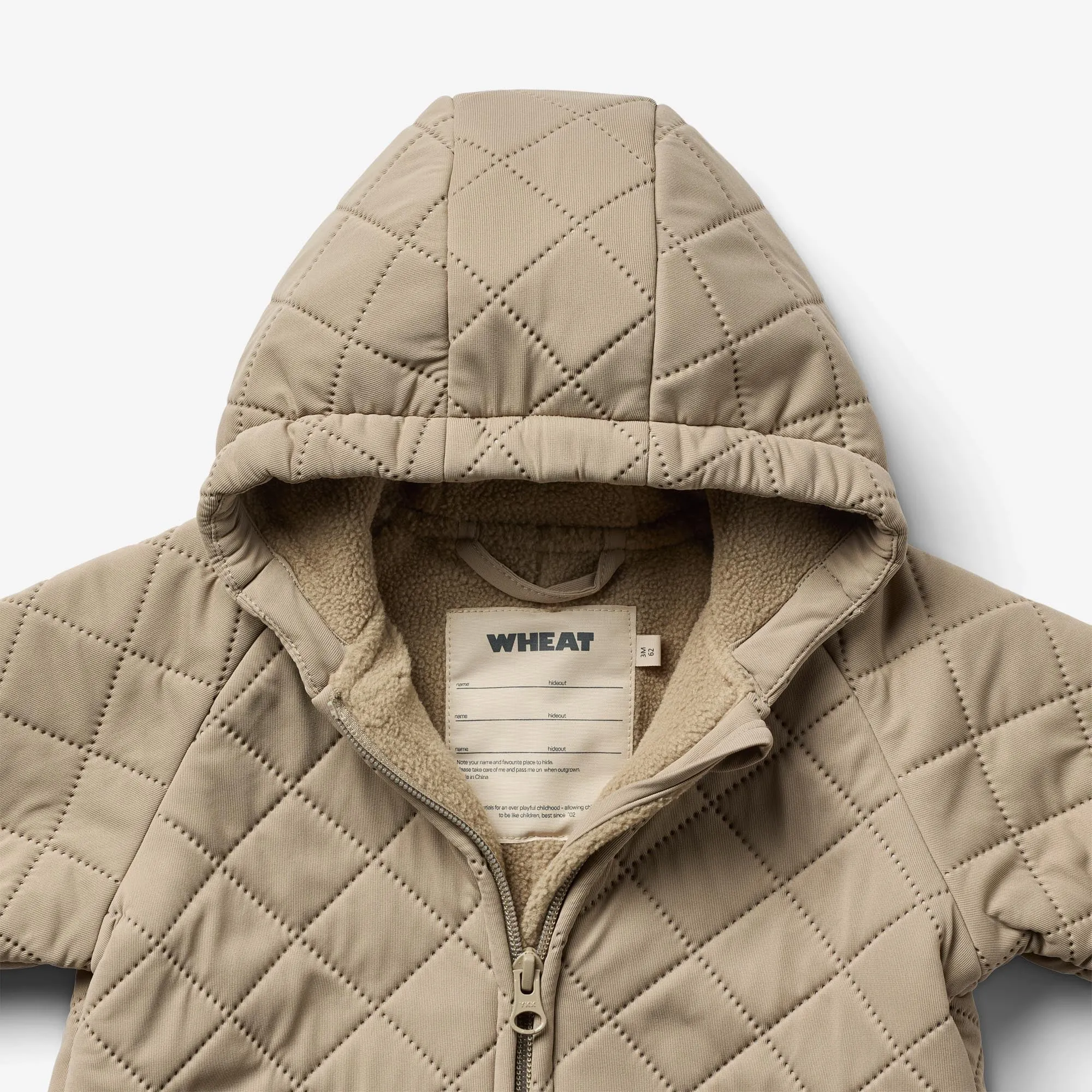 Thermo Suit Cuddle - beige stone