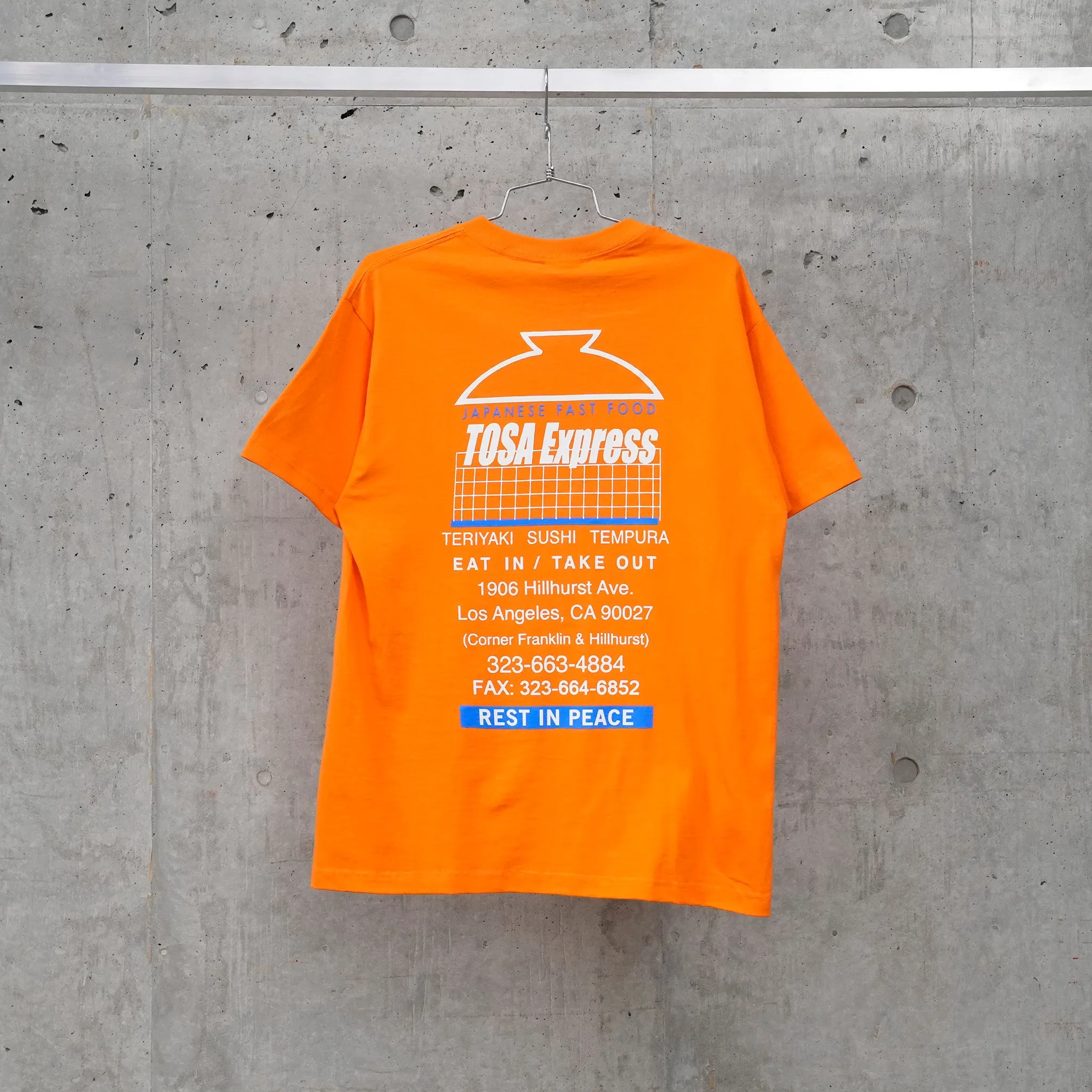 TOSA EXPRESS TEE / ORANGE
